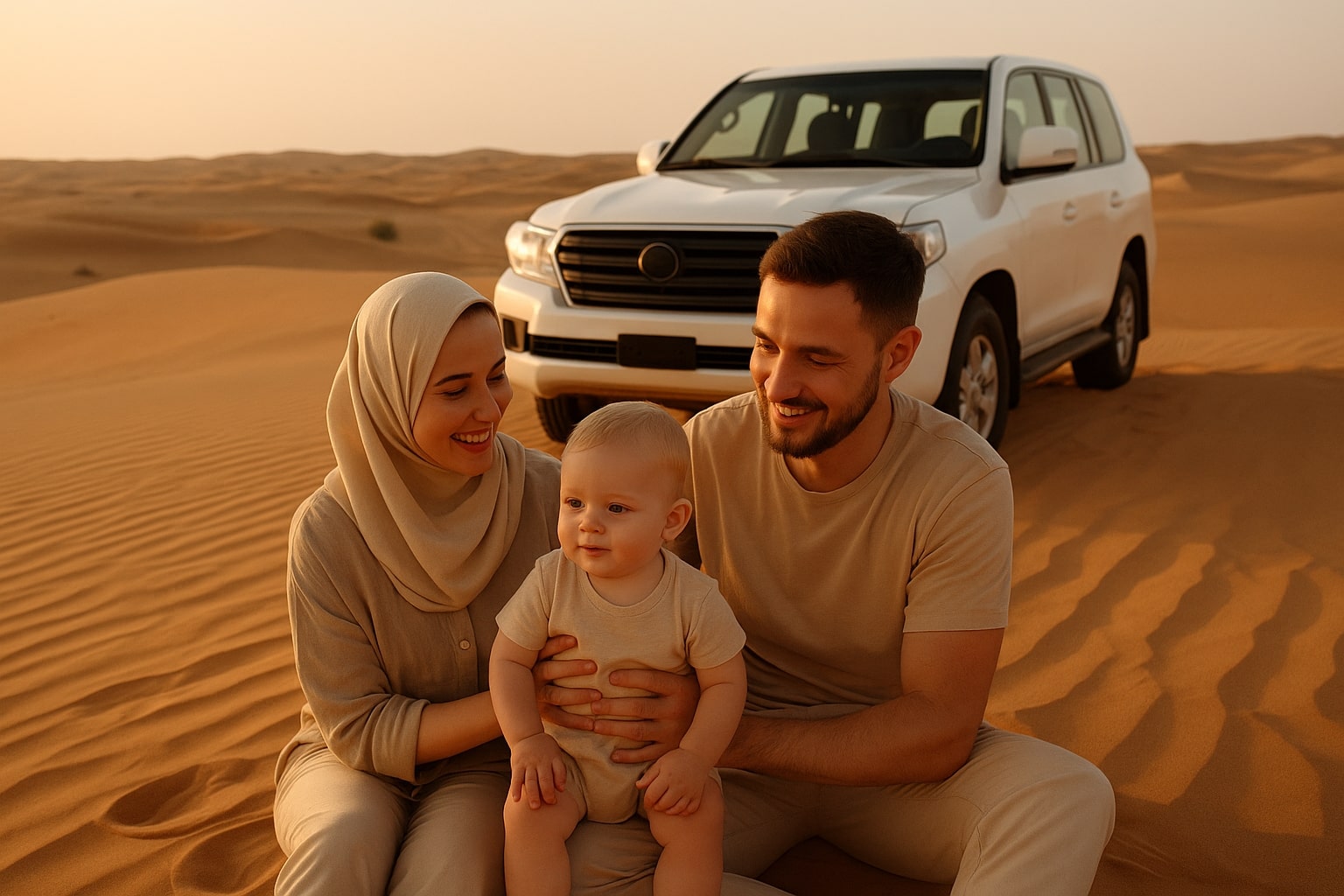 Dubai Desert Safari with 1 year old